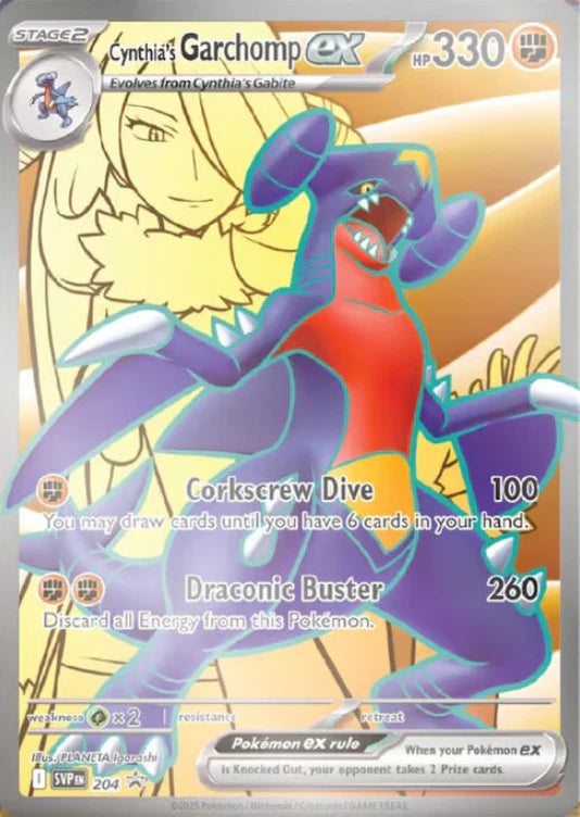Cynthia's Garchomp ex Premium Collection