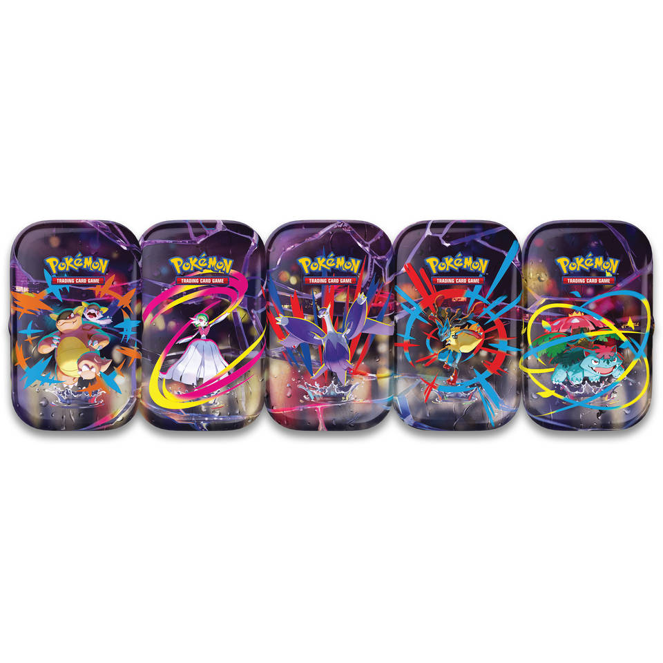 Pokémon Mega Evolutions Heroes Mini Tin – Verzamelblik met Booster Packs