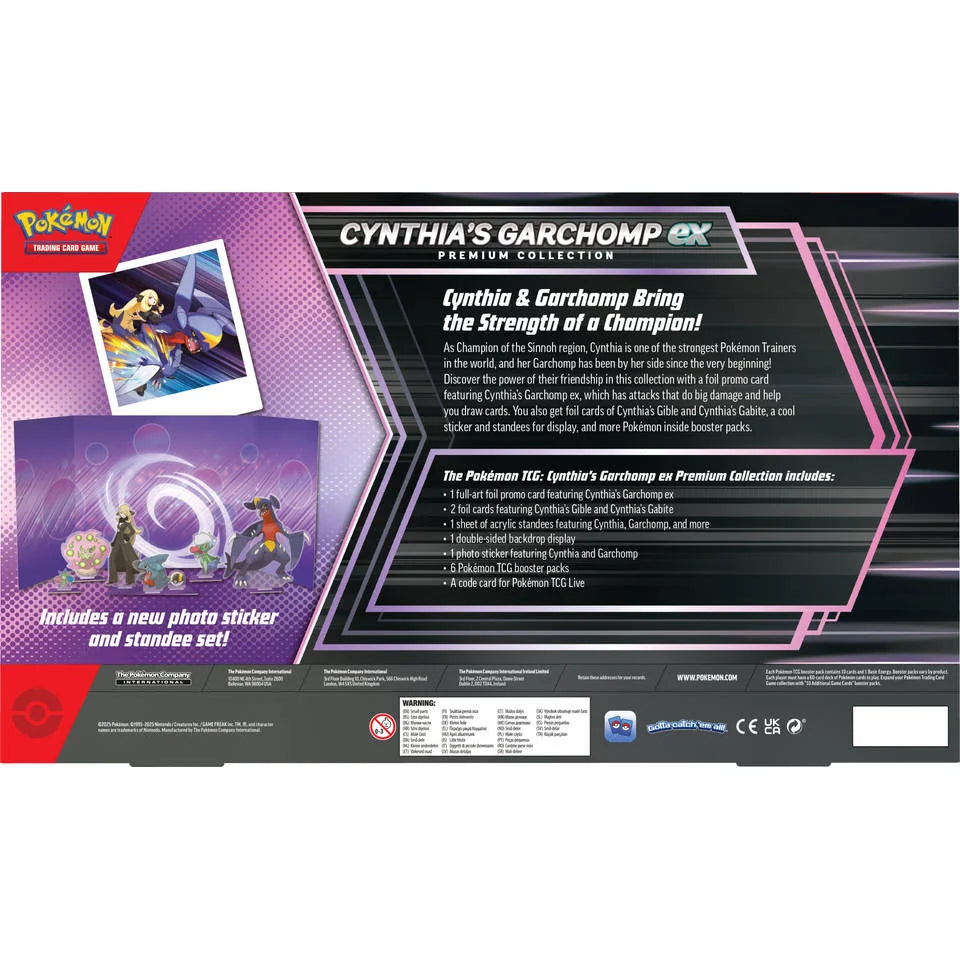 Cynthia's Garchomp ex Premium Collection
