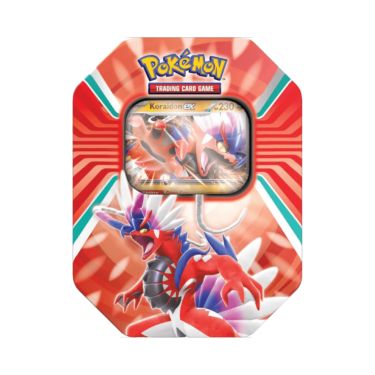 Paldea Legends Tin Koraidon EX